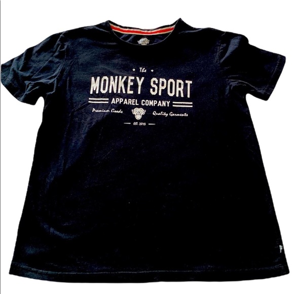 The Monkey Sport apparel co tee size S black - Picture 1 of 11